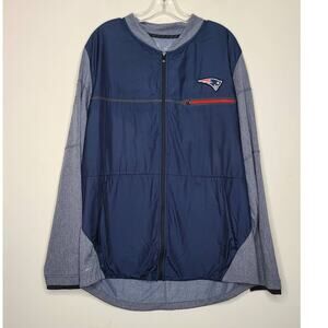NFL Nike New England Patriots full zip lightweight jacket - large
